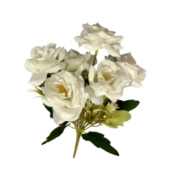 Rose Bouquet White 11"